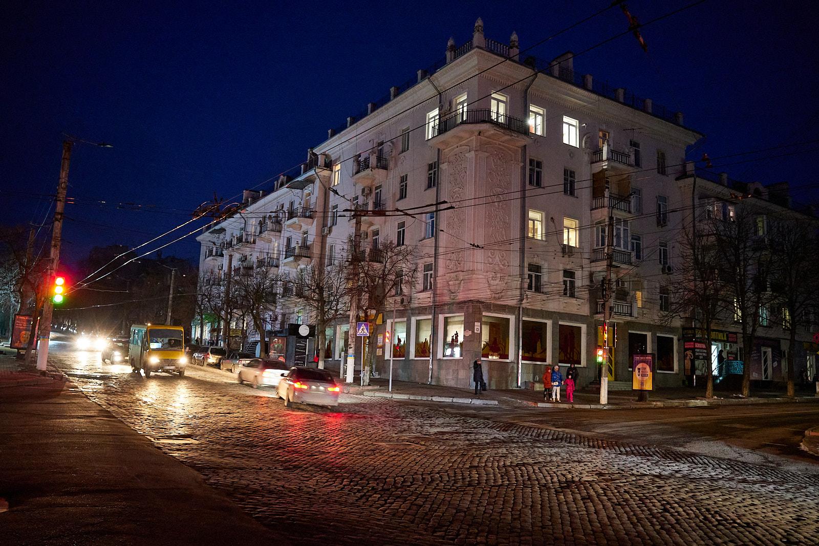 У Кропивницькому увімкнули вуличне освітлення