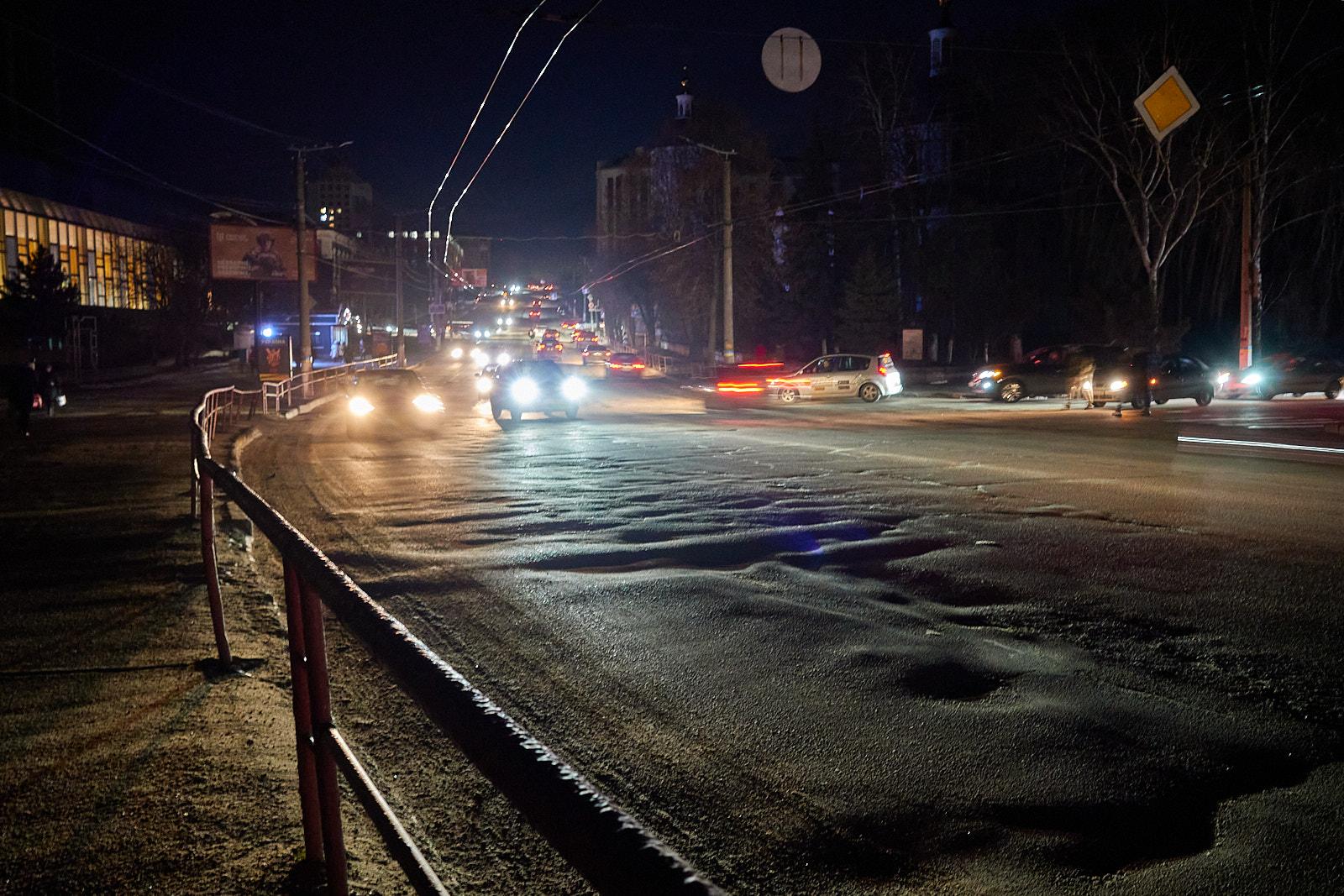У Кропивницькому увімкнули вуличне освітлення