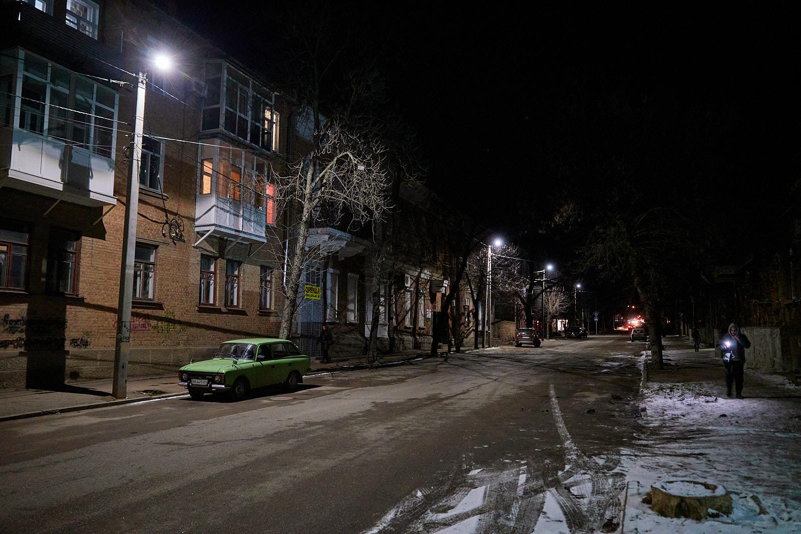 У Кропивницькому увімкнули вуличне освітлення