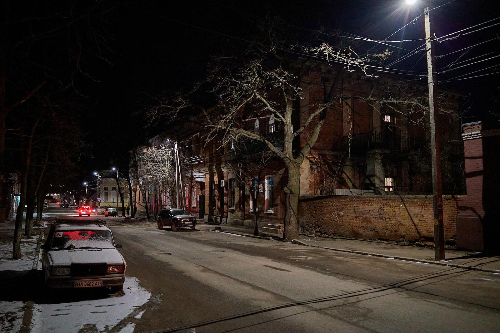 У Кропивницькому увімкнули вуличне освітлення
