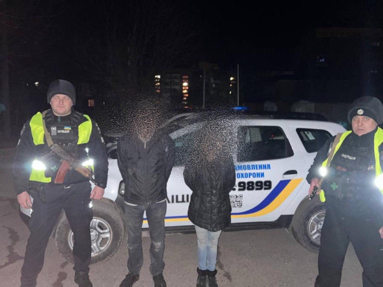 Затримали крадіїв