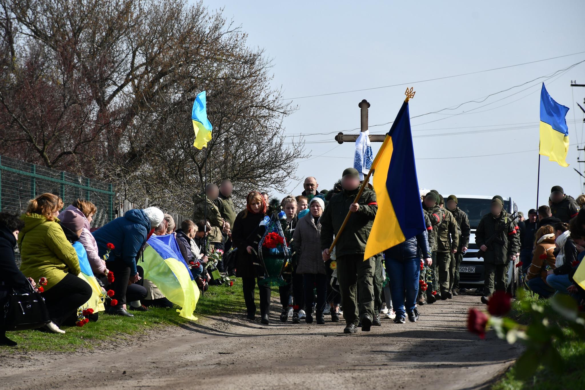 Прощання з військовим Назаром Літвіновим