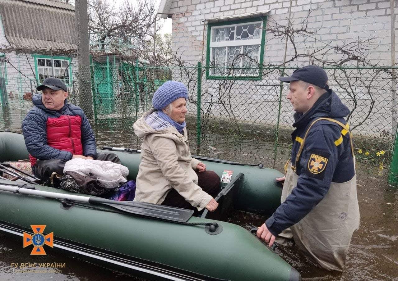 Евакуація через паводок на Кіровоградщині