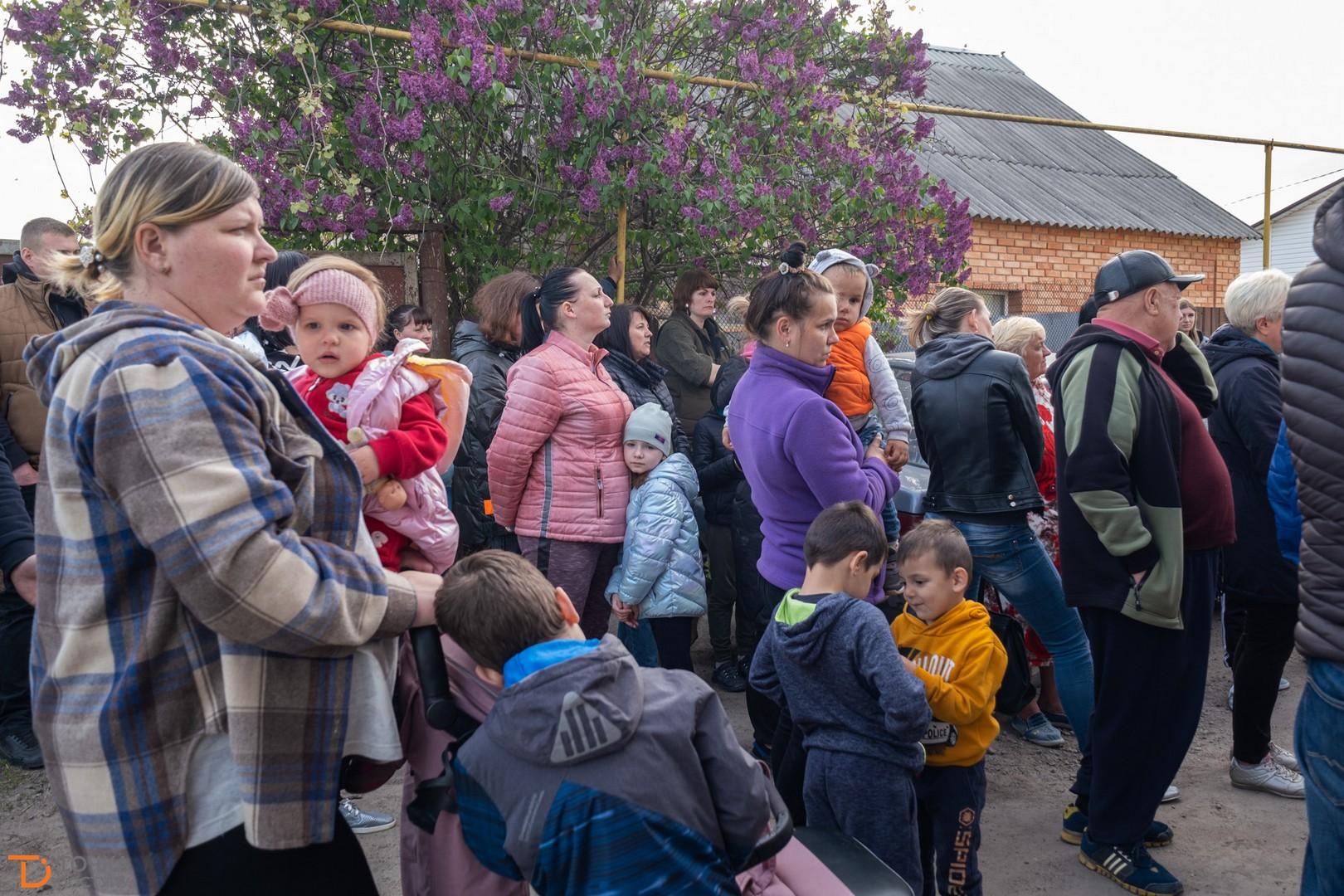 Жителі Завадівки на зборах