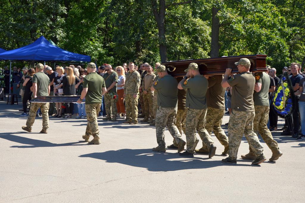 16 червня 2023 рік – прощання з військовими в Кропивницькому