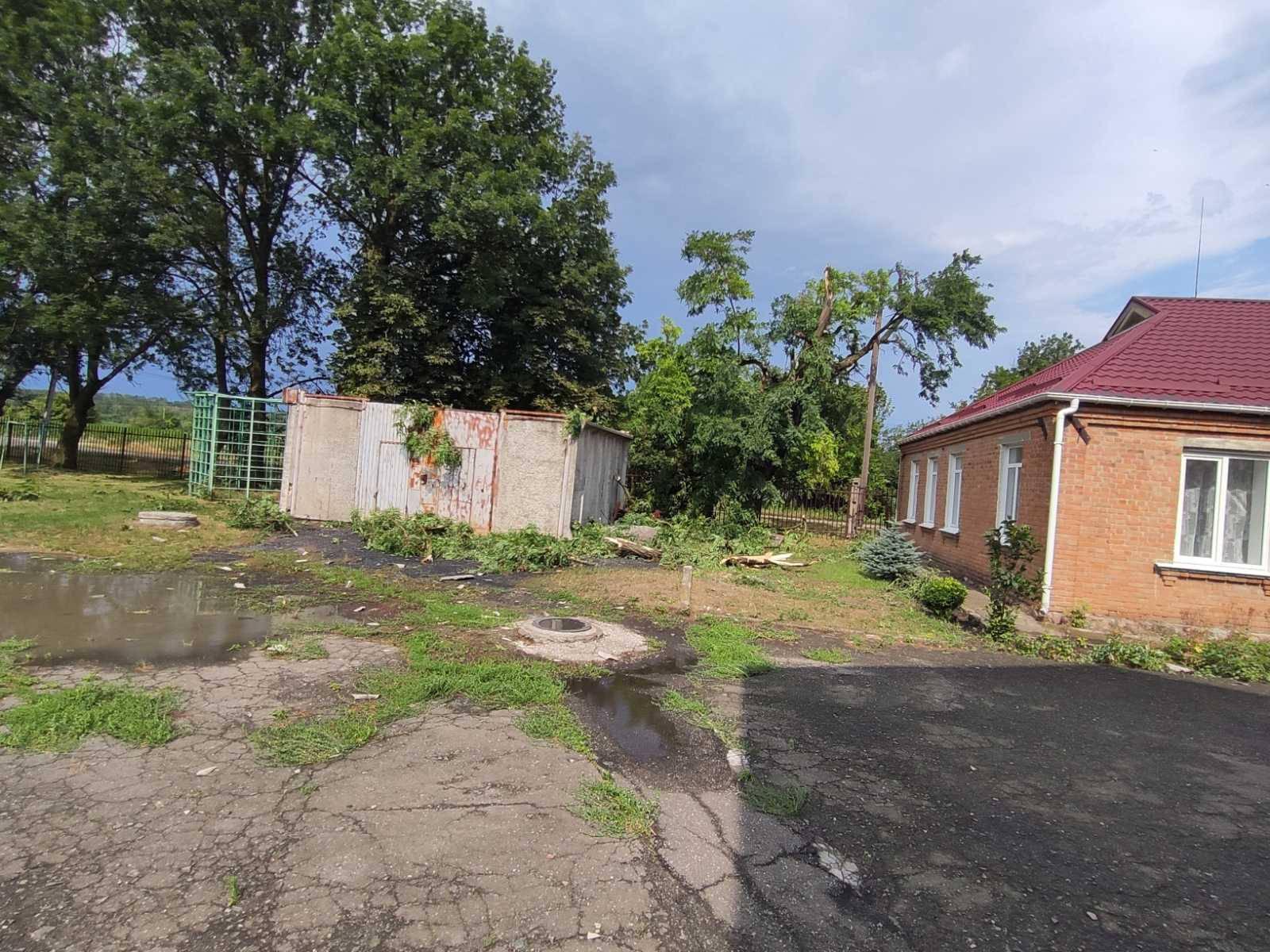 Наслідки негоди у Дмитрівській громаді на Кіровоградщині
