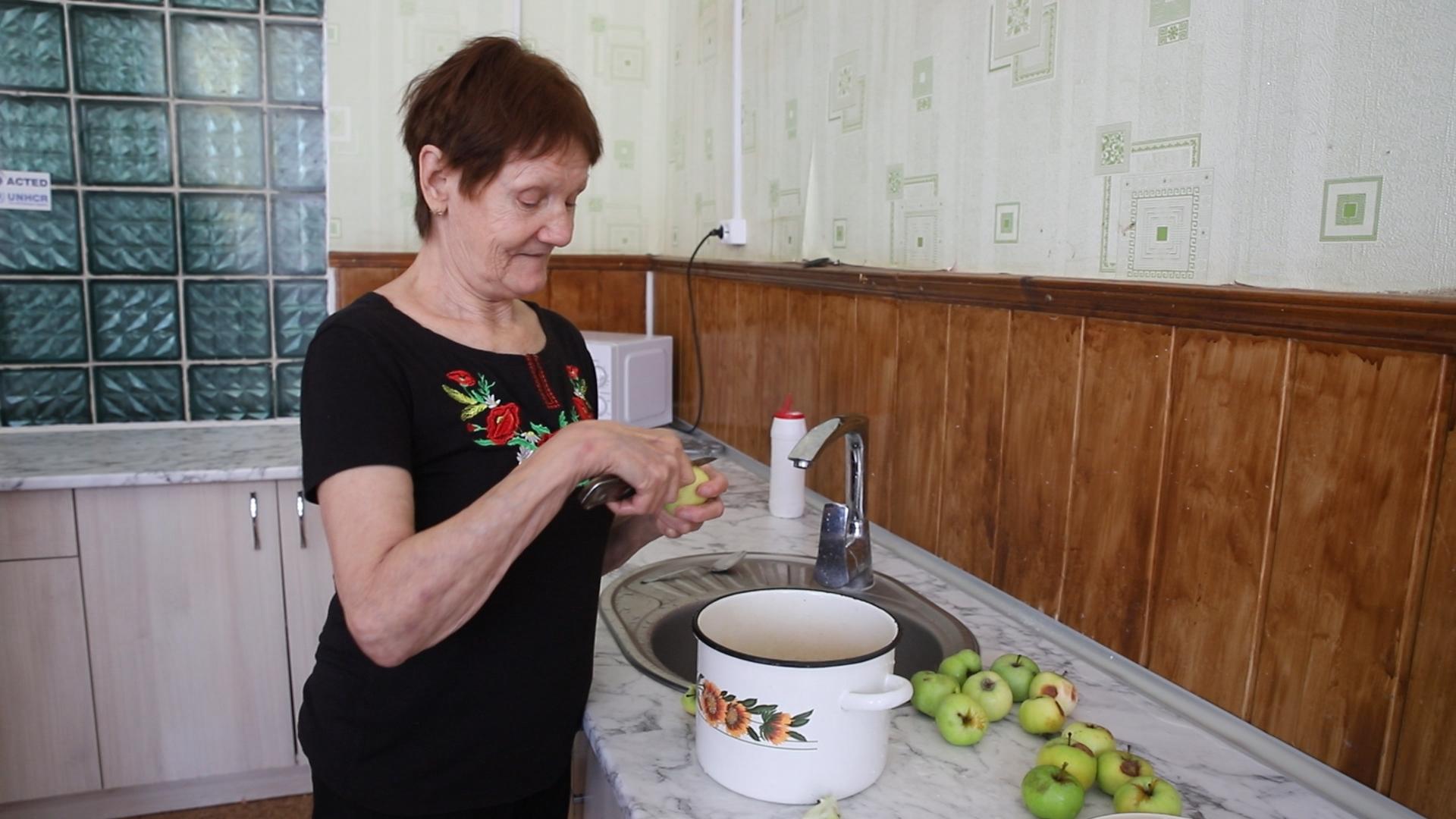 Переселенка з Бахмута