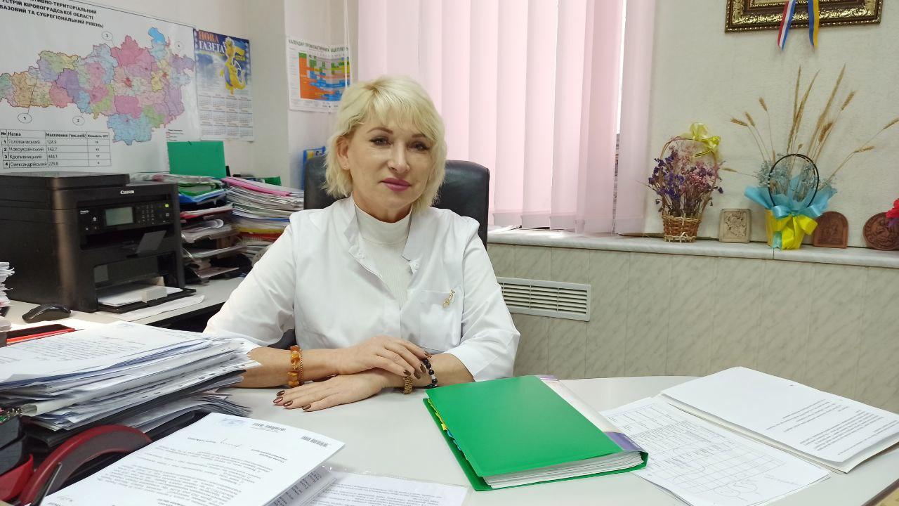 головна державна санітарна лікарка Кіровоградської області Надія Оперчук хвороба Х
