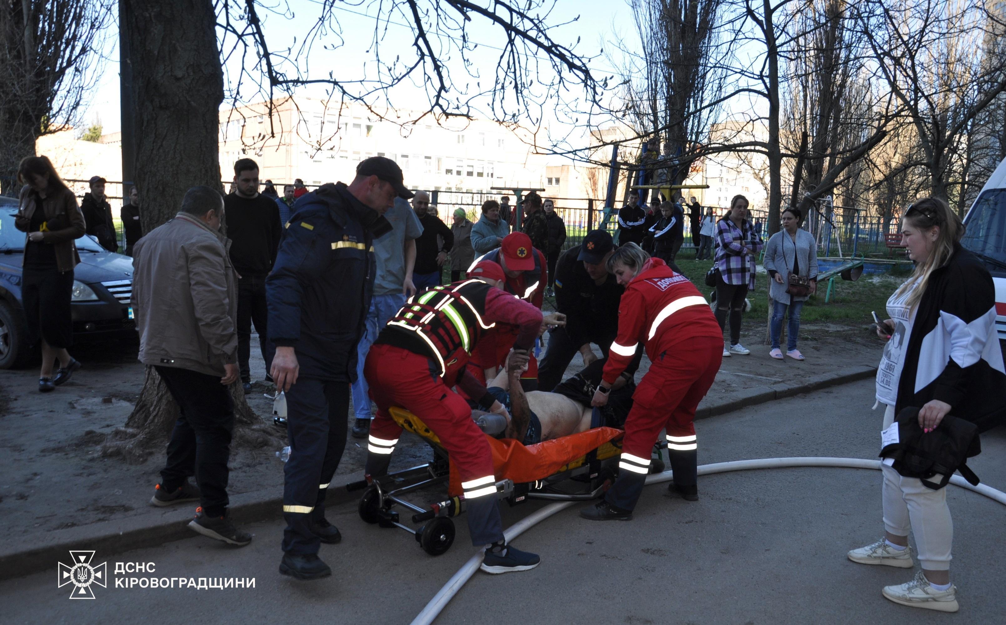 загинув чоловік на пожежі у Кропивницькому
