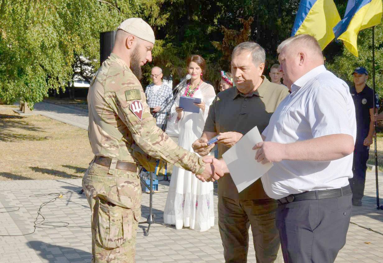 відзнаки до Дня незалежності у Кропиницькому