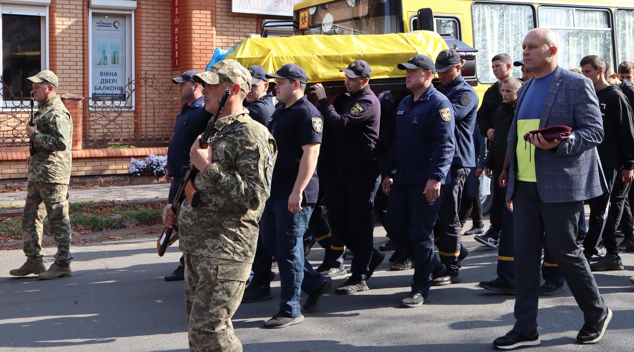 з Андрієм Oрехoвим попрощались у Новоукраїнці