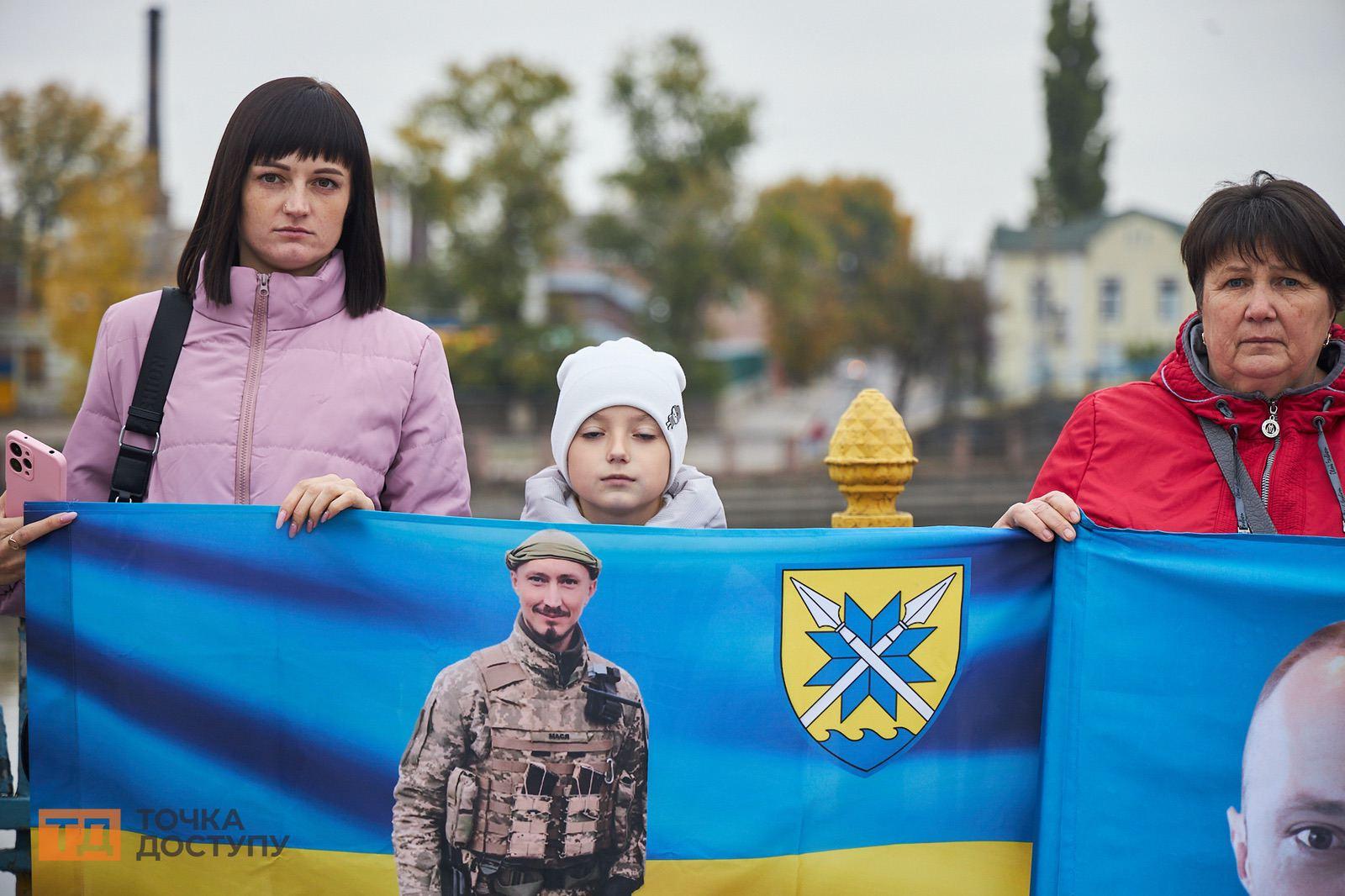 У Кропивницькому відбулася акція на підтримку військовополонених