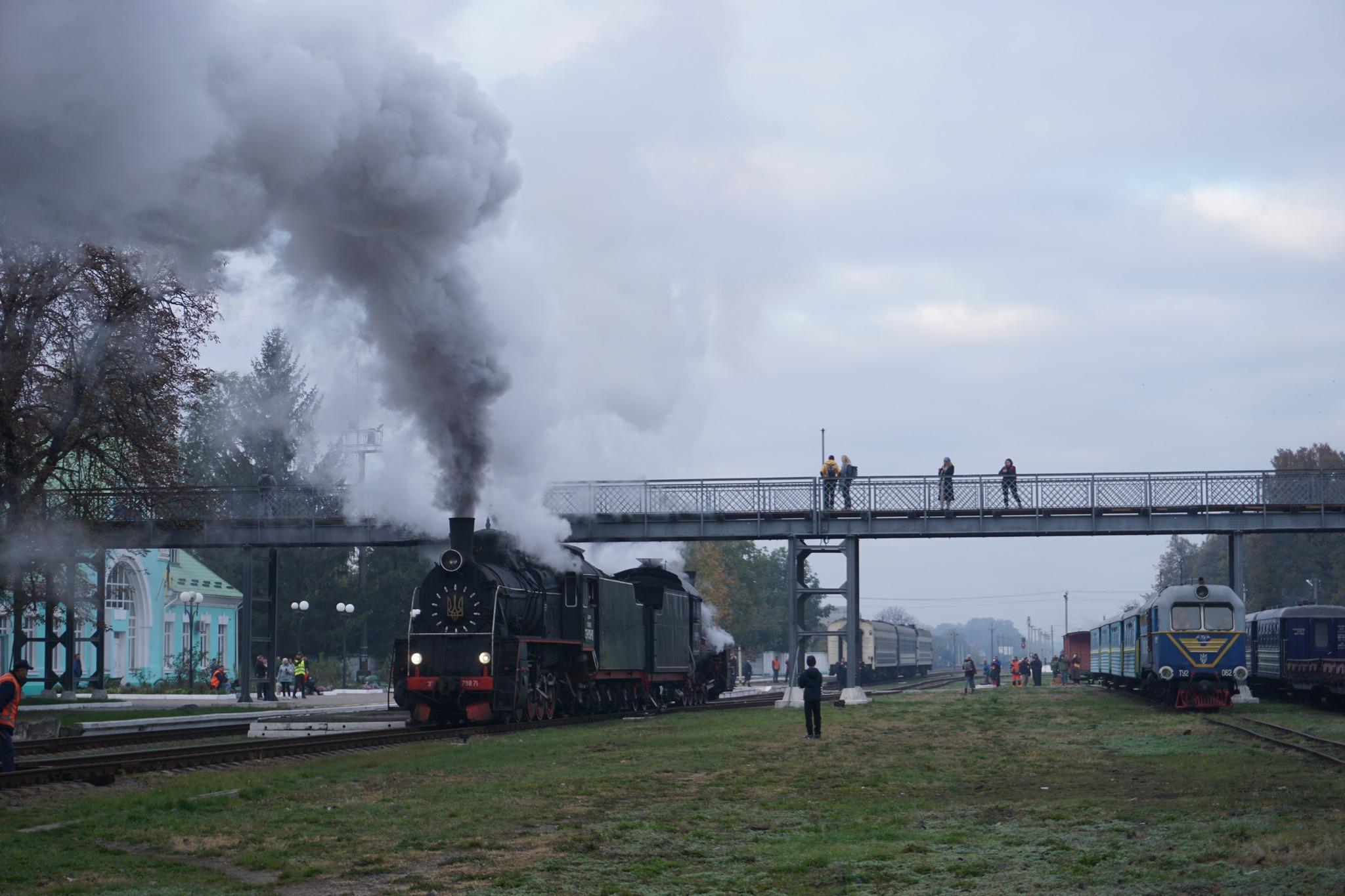 Ретро-паровоз Україна