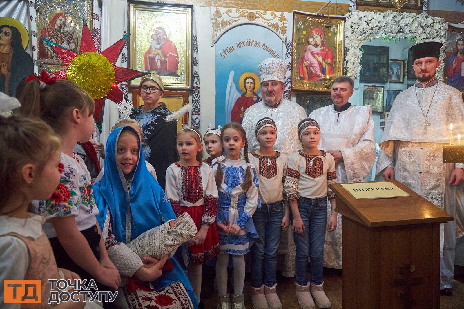 У храмах Кропивницького на Різдво відбуваються особливі літургії.