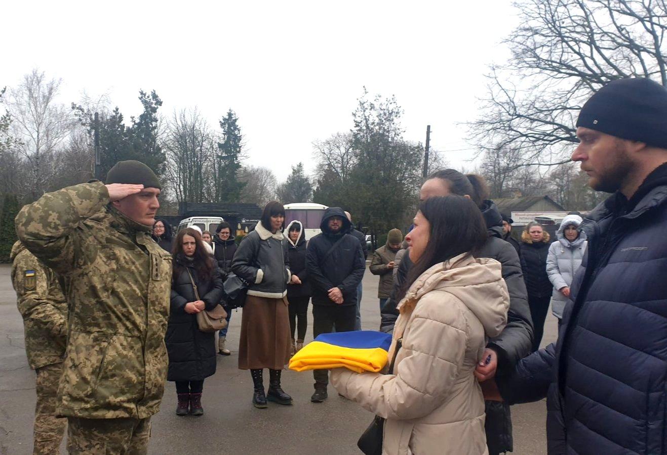 Похорон військового у Кропивницькому