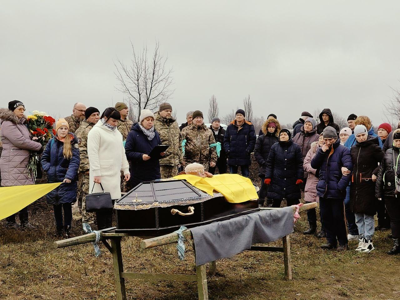 похорон військового у Цибулевому