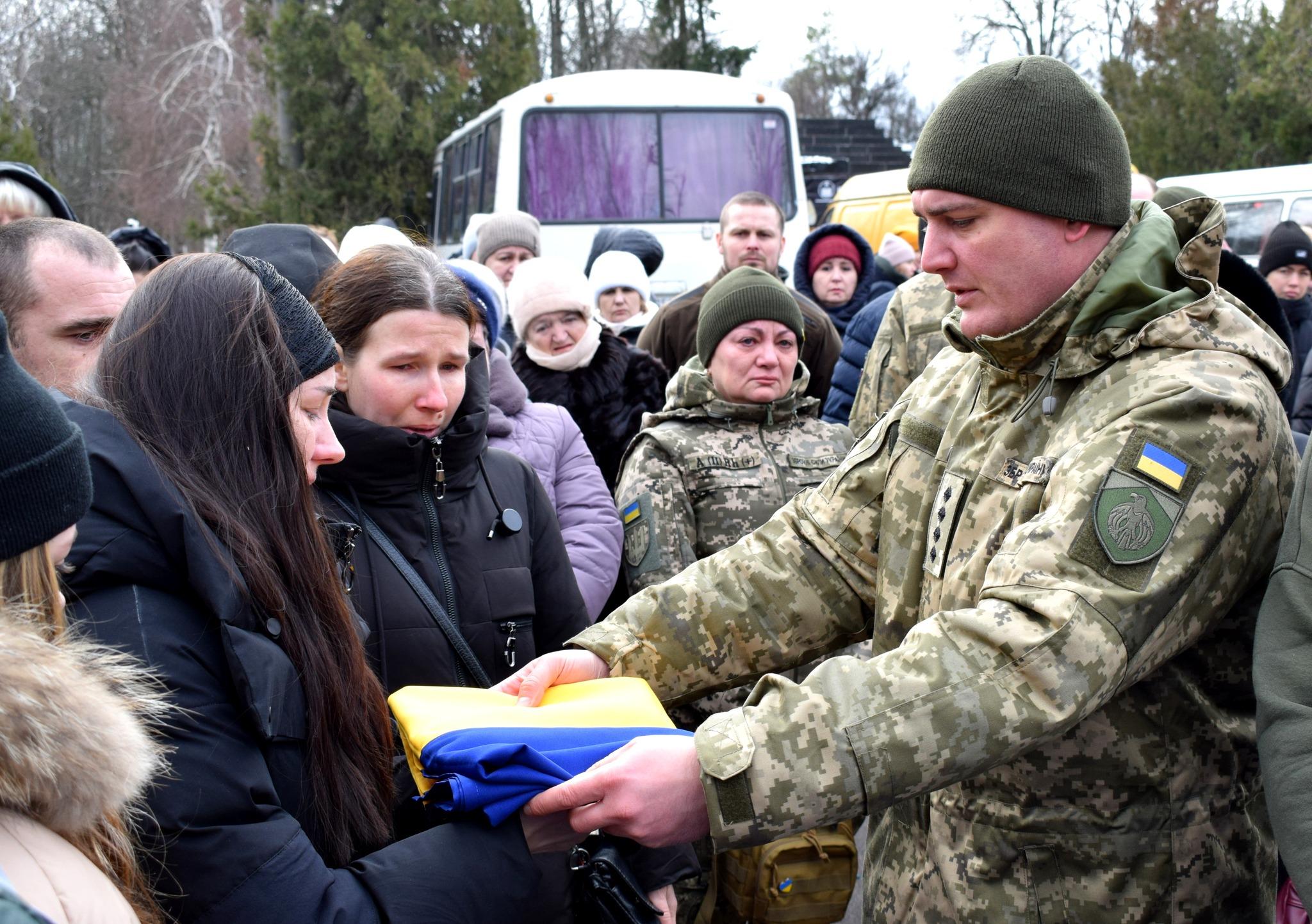 Поховання військових у Кропивницькому сьогодні, 4 лютого