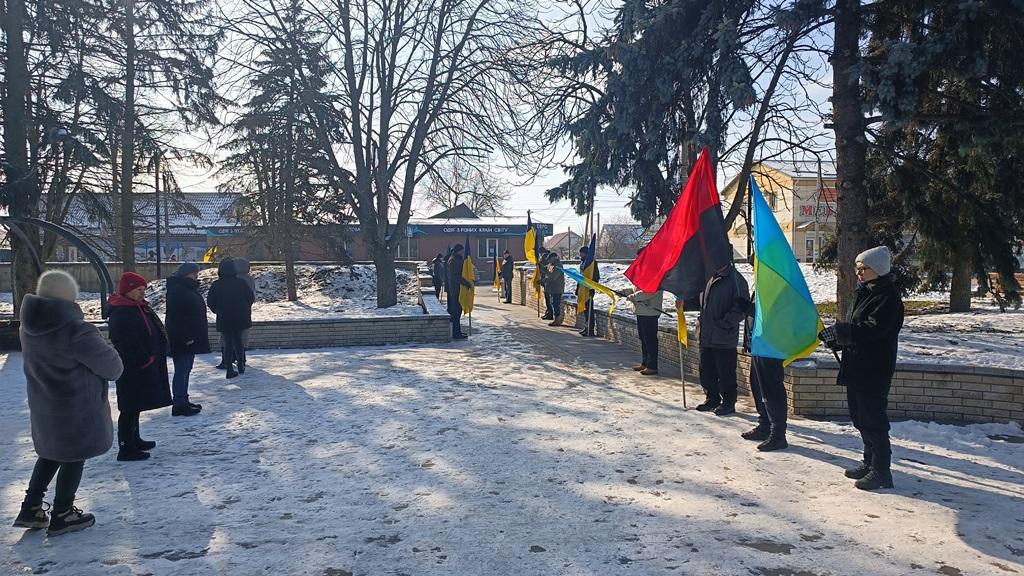 Прощання у Знам'янці з військовим