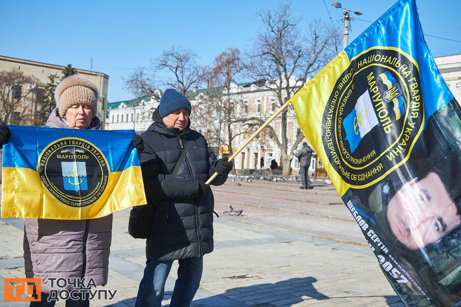 Жителі Кропивницького організували акцію на підтримку військовополонених і зниклих безвісти.