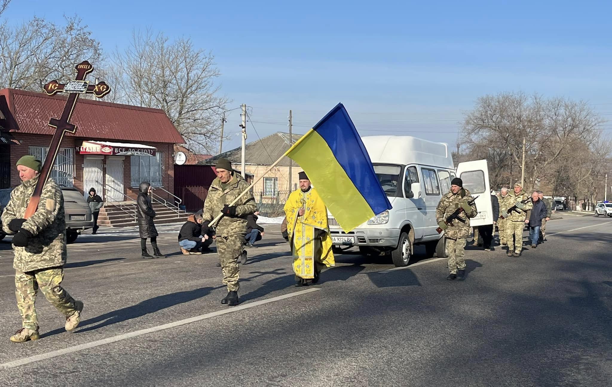 Поховання військового у Кам'янці