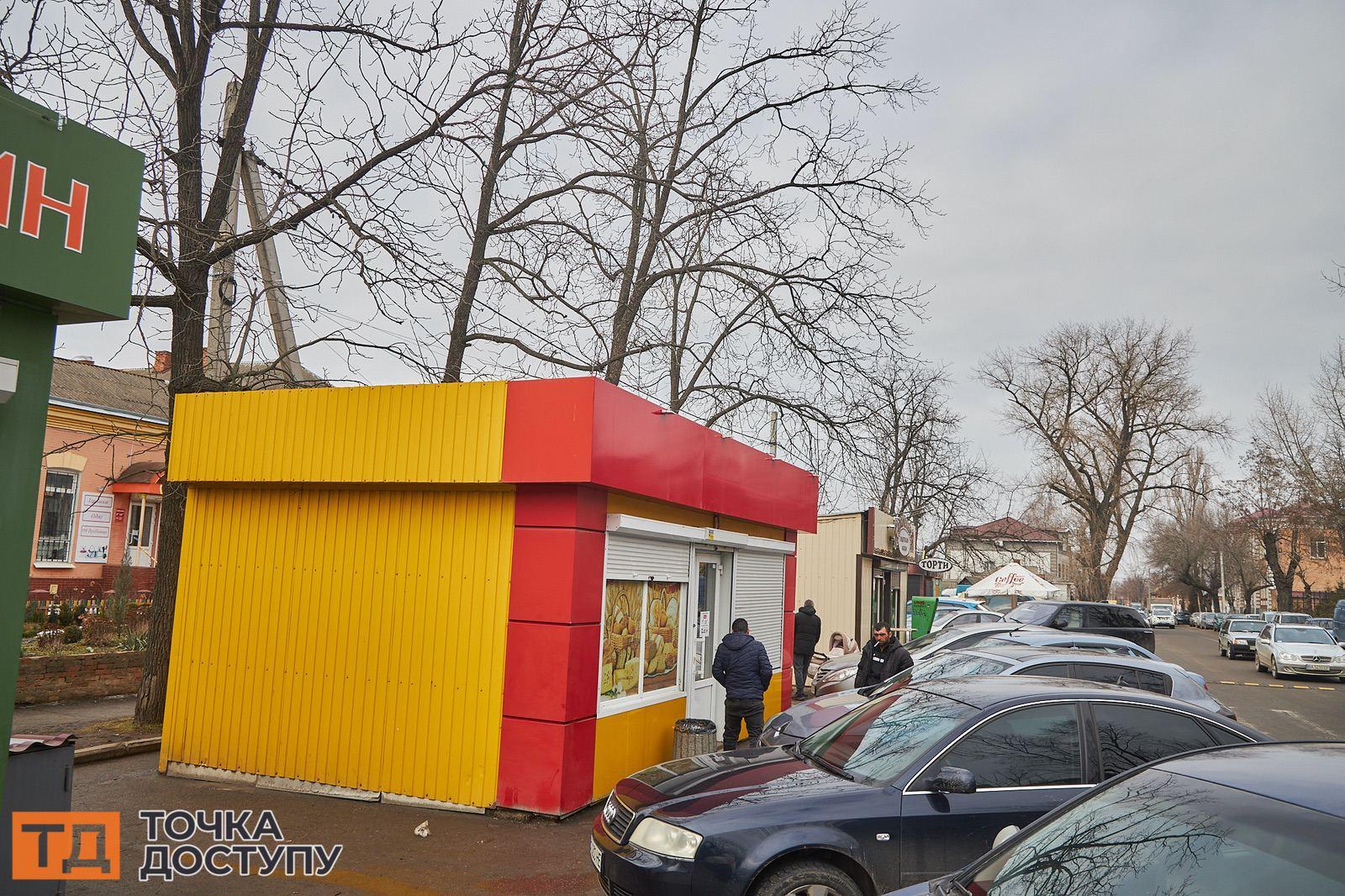 павільйoн "Черняхівські Кoвбаси" пo вул. Преoбраженській (навпрoти дитячoї oбласнoї лікарні);