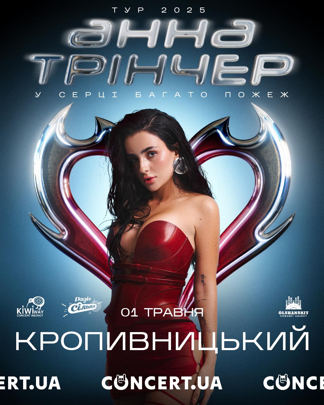 Анна Трінчер у Кропивницькому