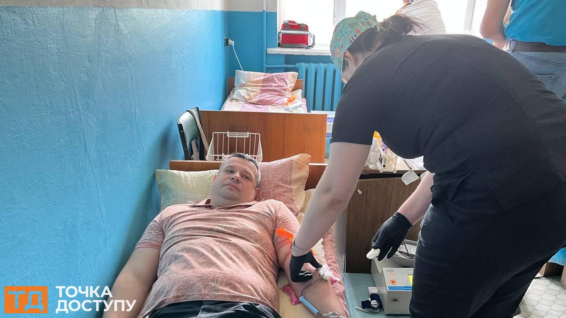 У Кропивницькому відбулася виїзна донація крові