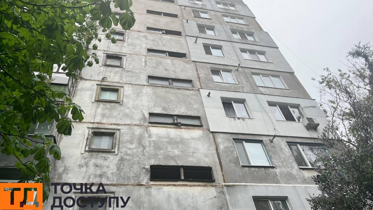 Пожежа на Незалежності у Кропивницькому