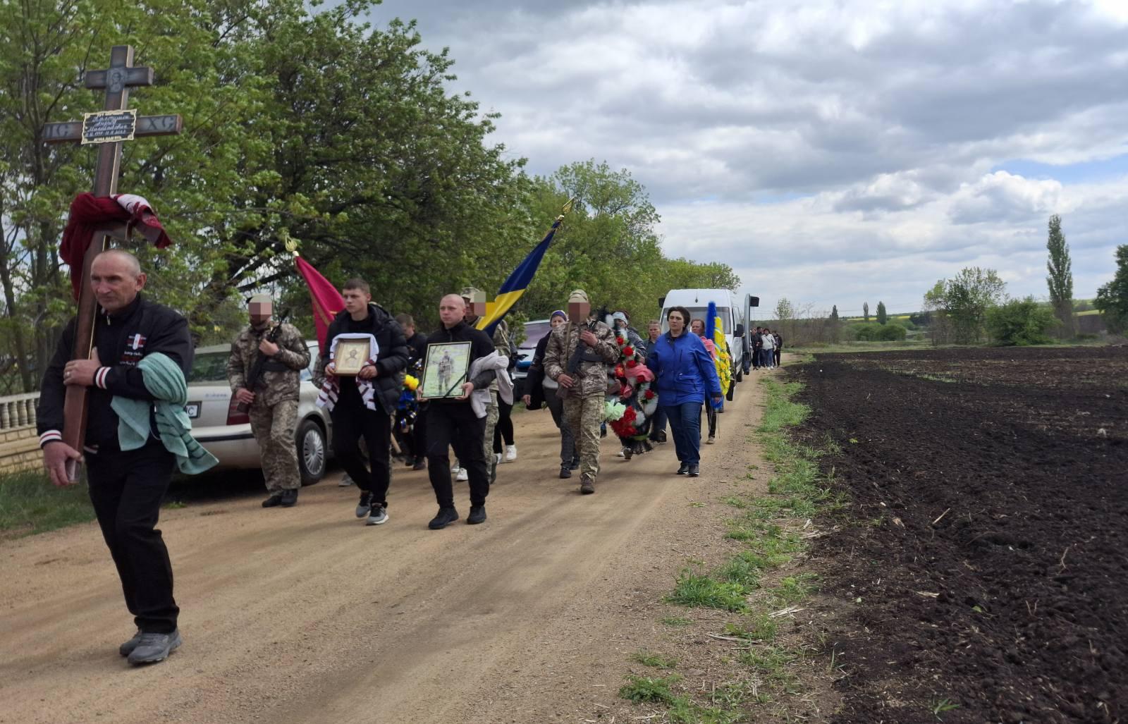 Прощання в Новоукраїнці