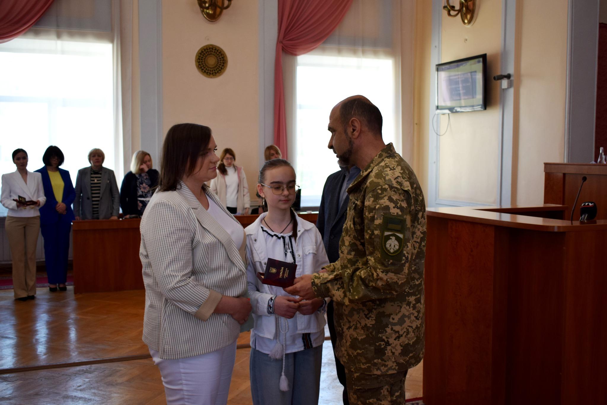 Вручення відзнак у Кропивницькому
