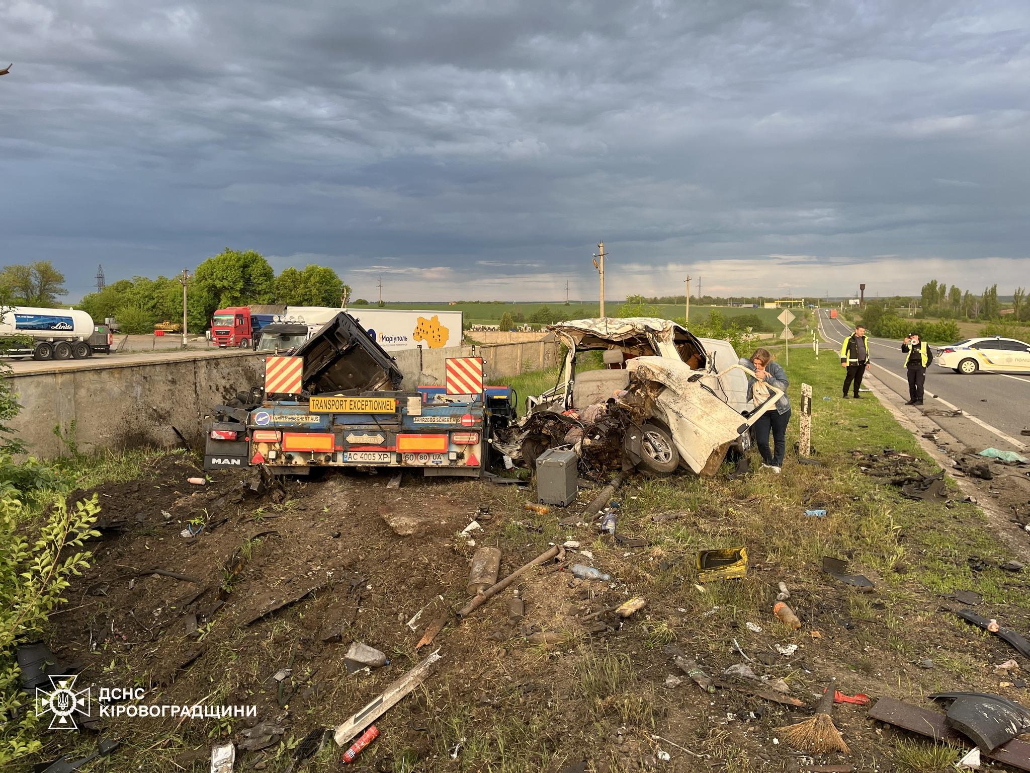 Смертельна аварія на Кіровоградщині