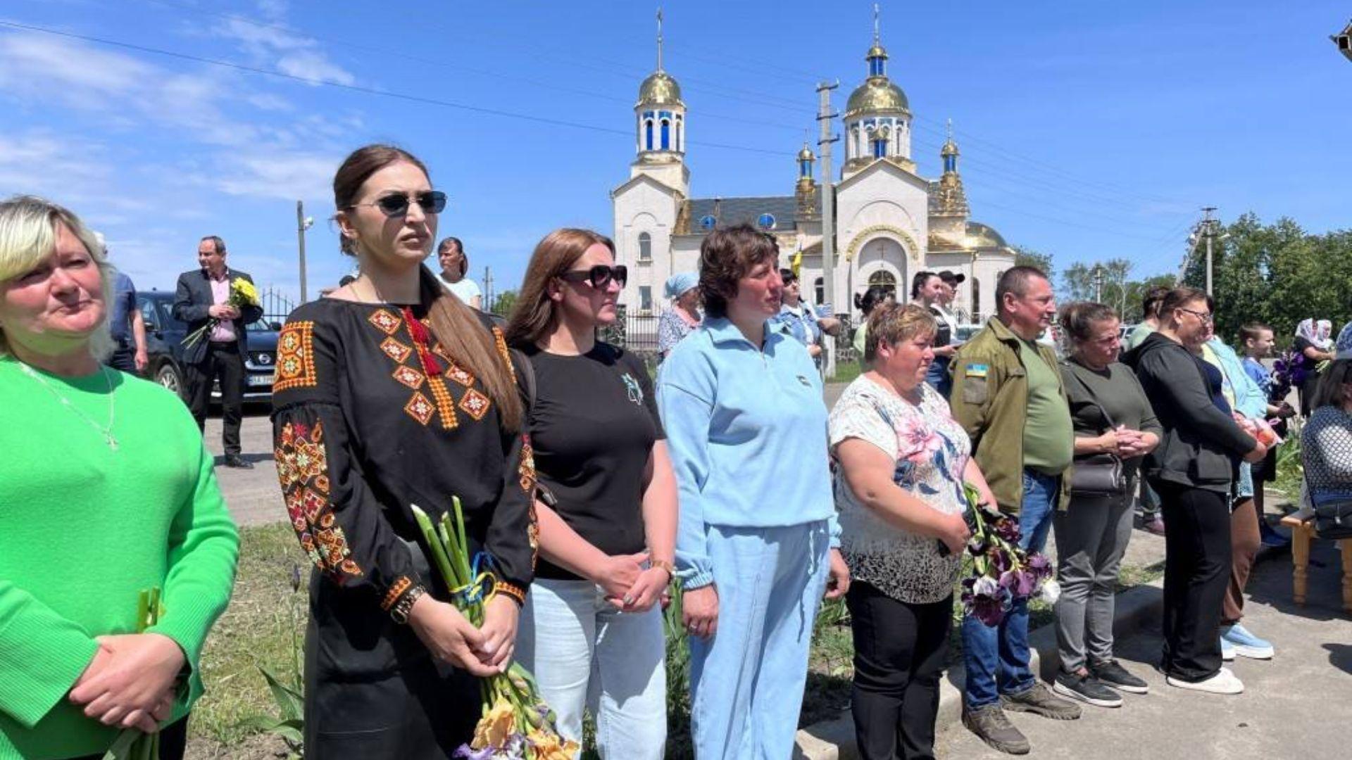 У Капітанівці відкрили Алею слави на честь загиблих захисників