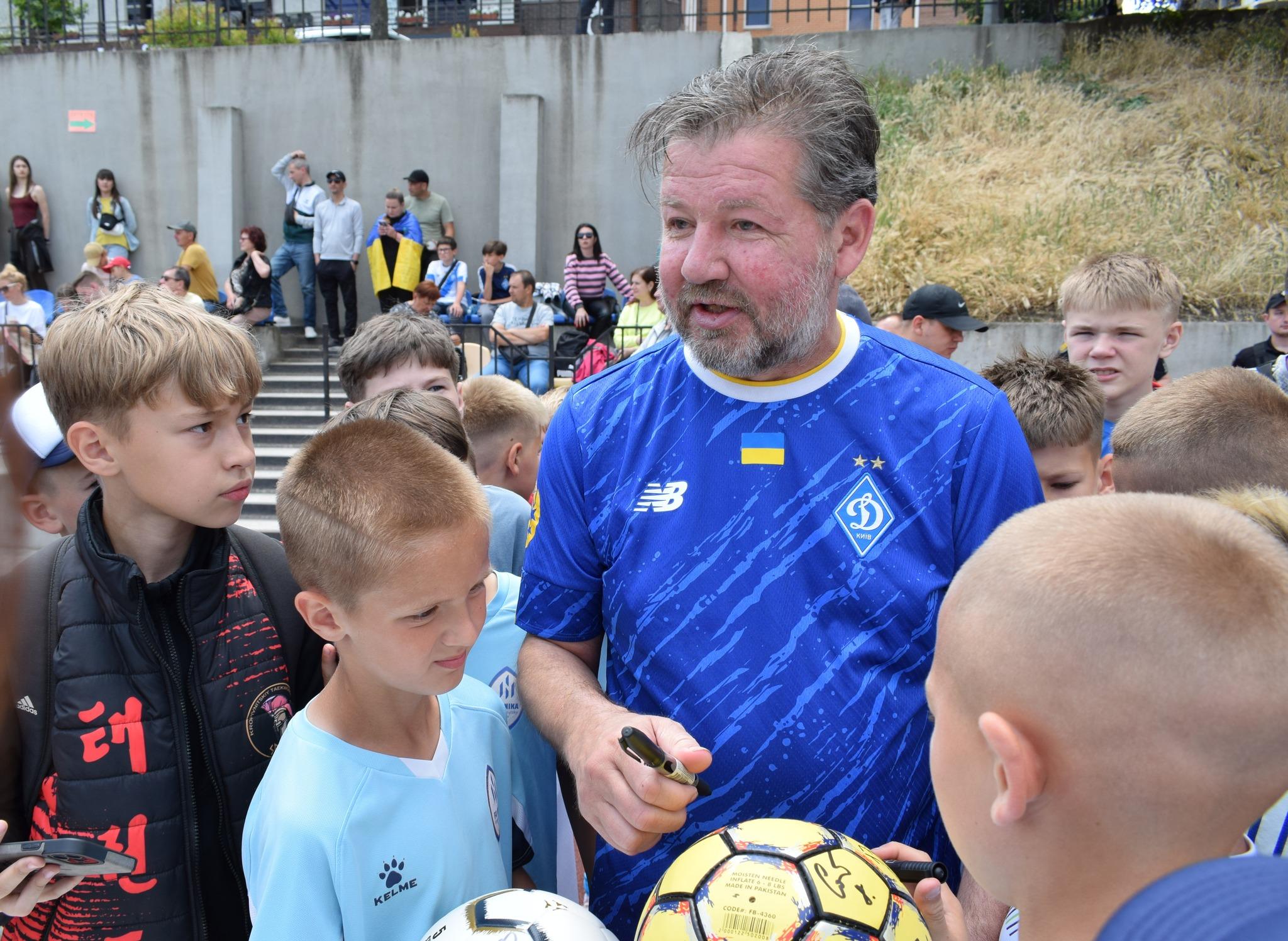 благодійний футбольний матч у Кропивницькому
