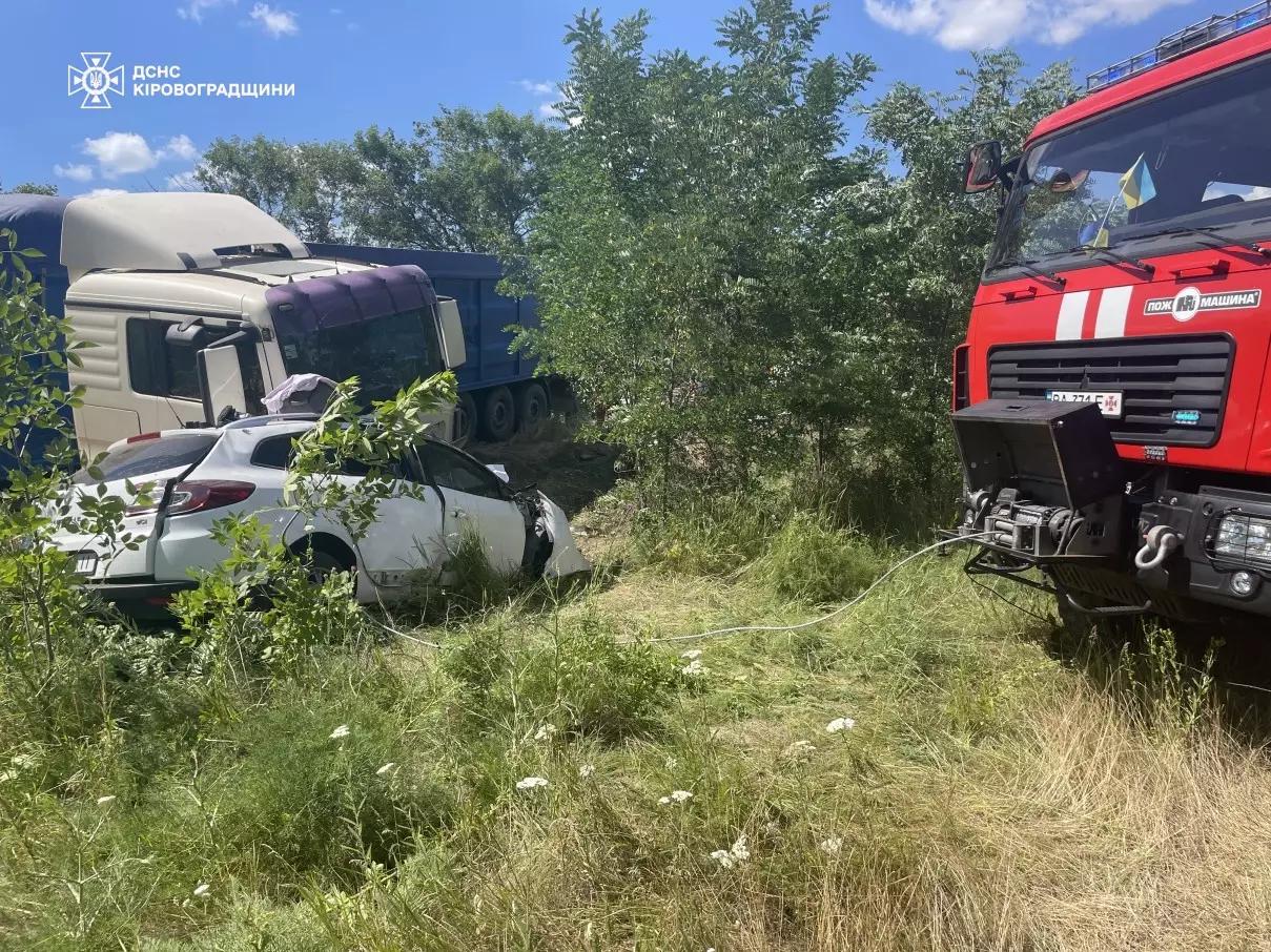 смертельна аварія в Компаніївському районі