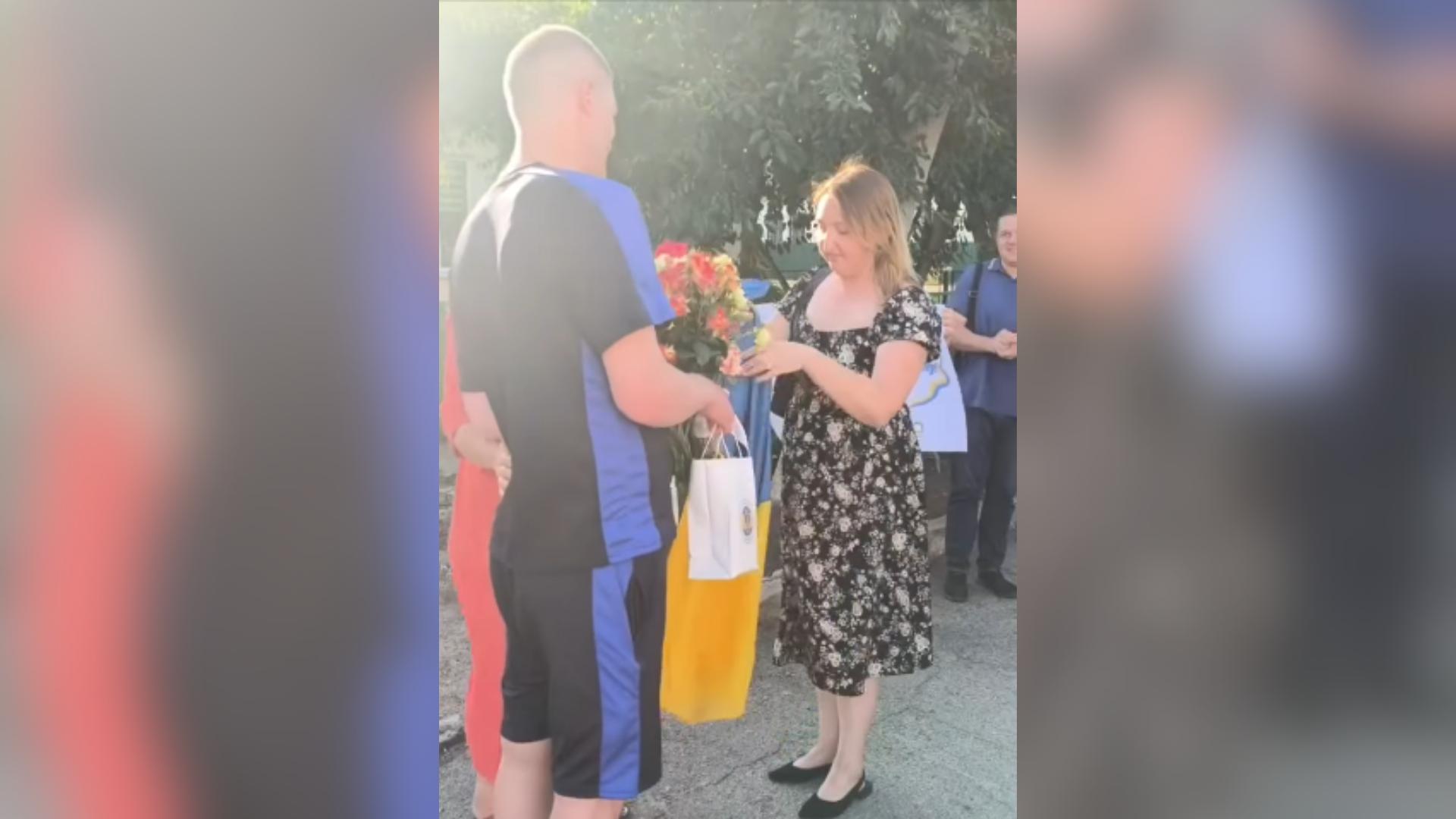 Зустріч захисника Богдана Ярошка