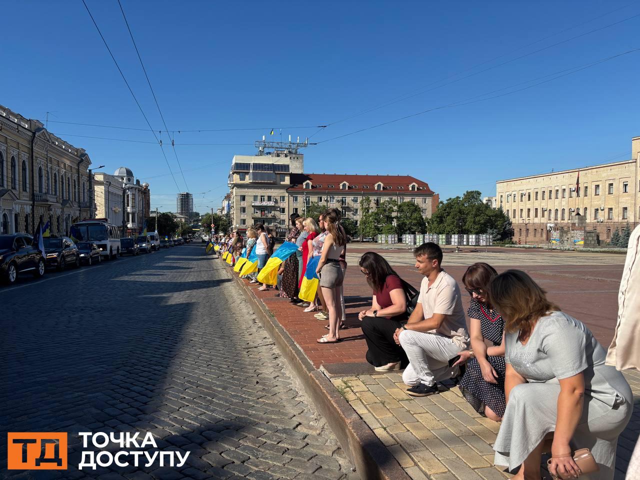 Хвилина мовчання у Кропивницькому
