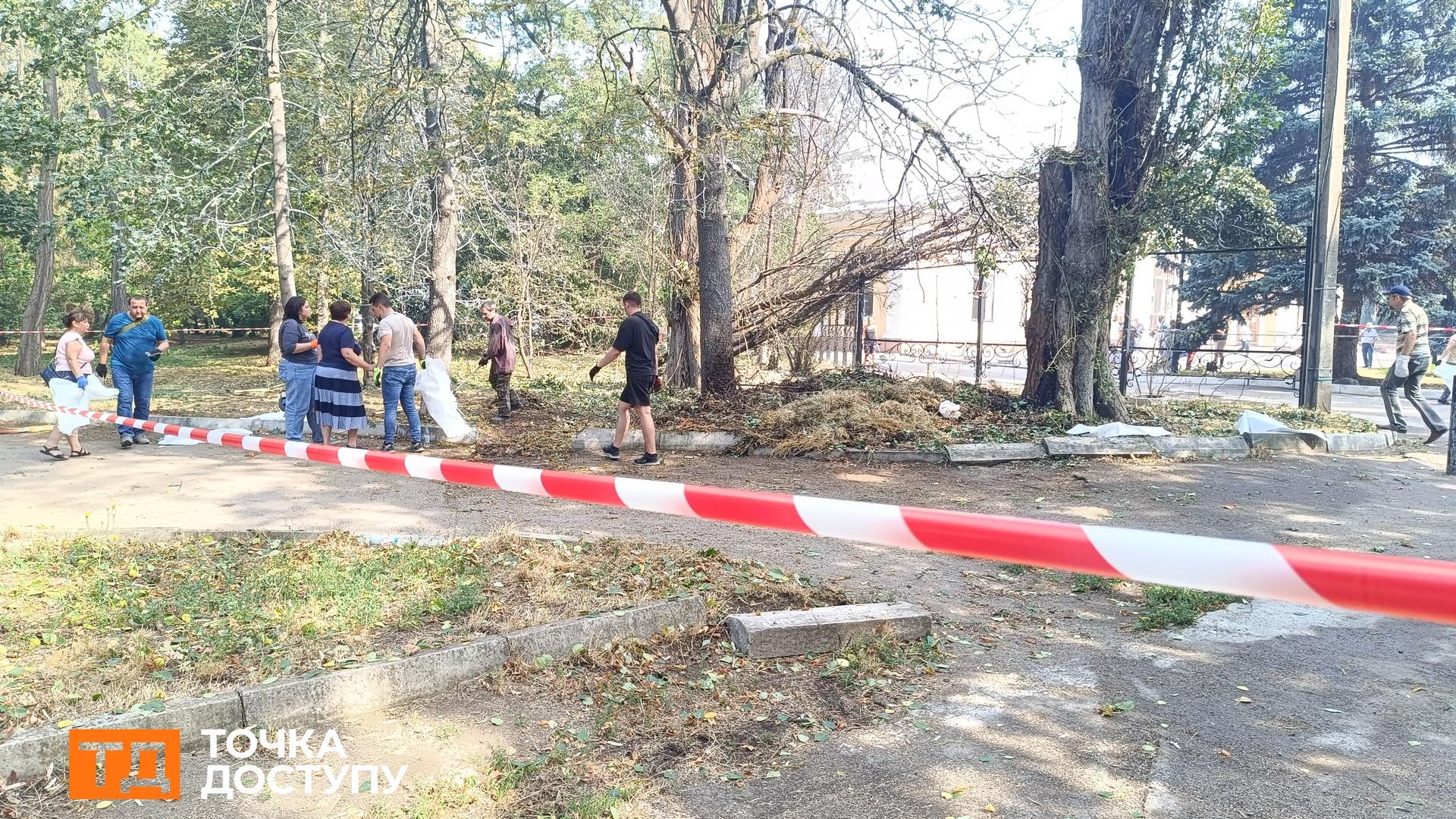 Наслідки дронової атаки в Кропивницькому 28 липня
