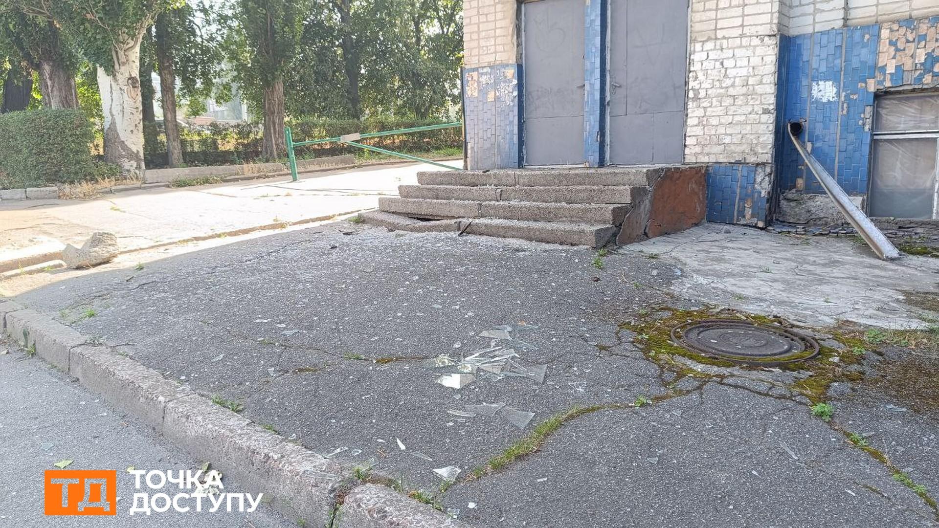 В університеті вибиті вікна в Кропивницькому