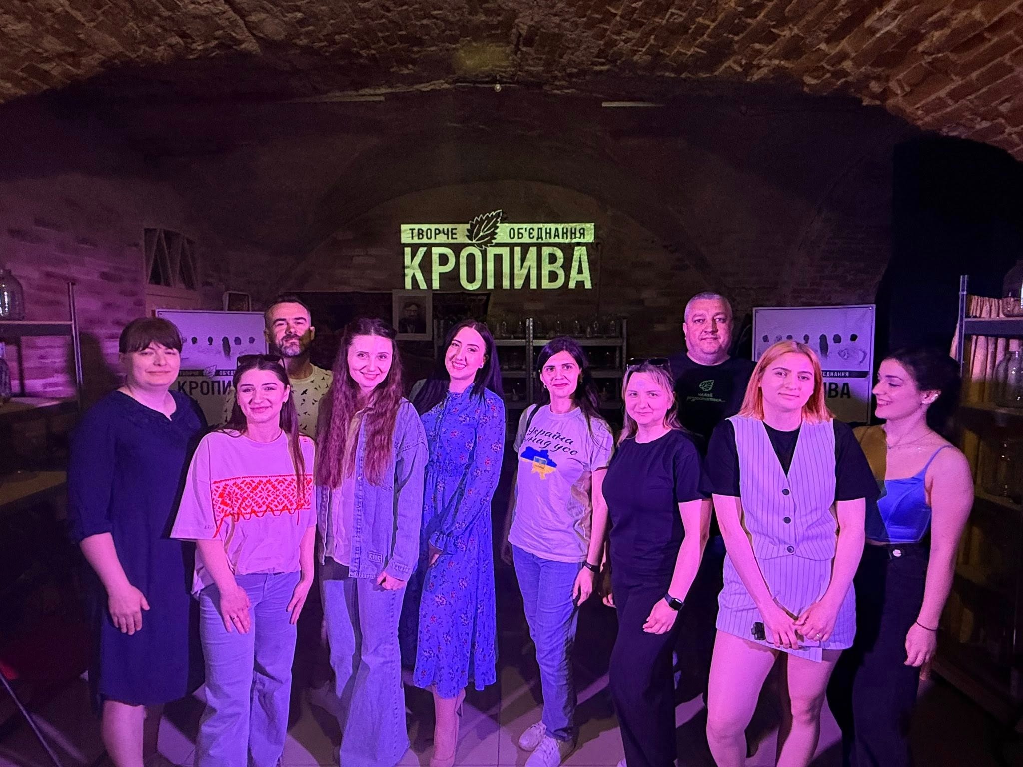 Онлайн-видання “Dostup.Media” в гостях у творчого об’єднання “Кропива”. Фото з особистих архівів Ольги Зими 