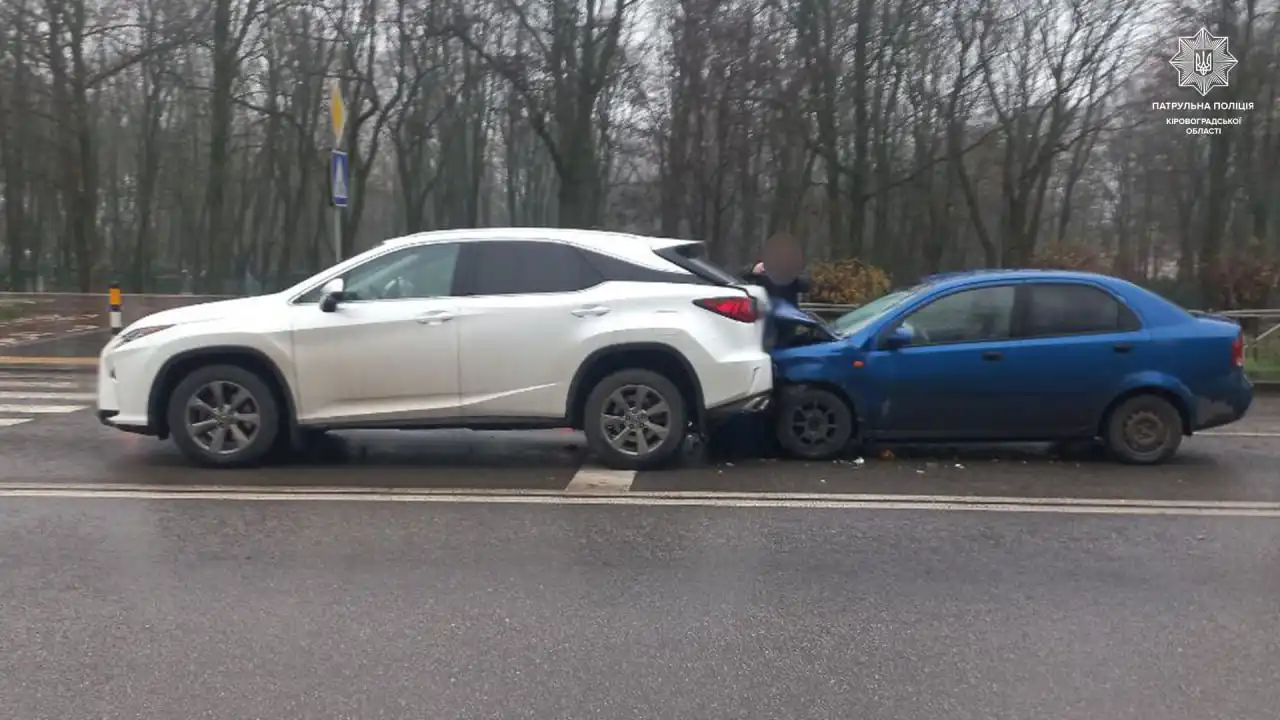 ДТП на Героїв України у Кропивницькому