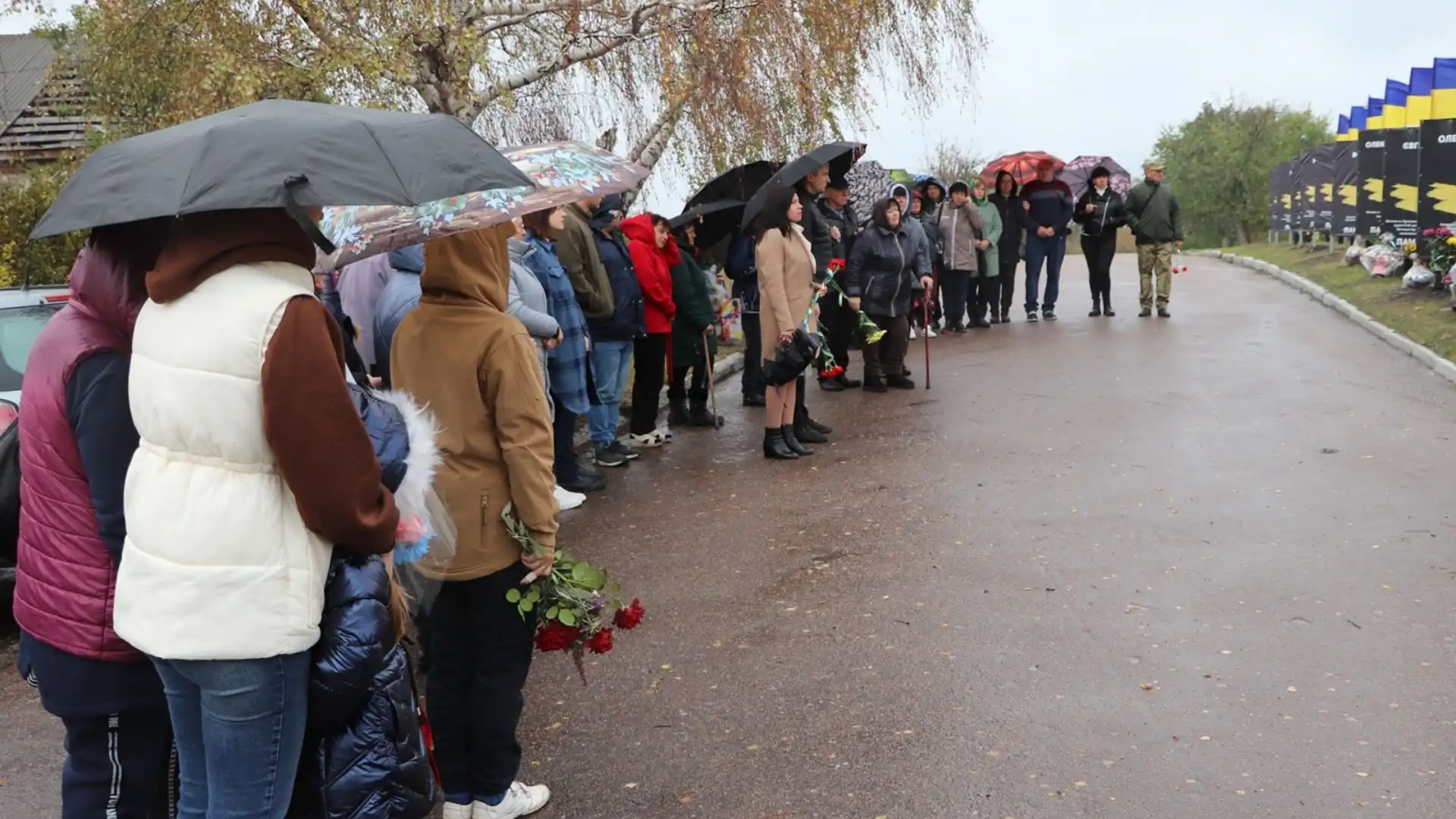 На Кіровоградщині відкрили Алею пам’яті загиблих воїнів