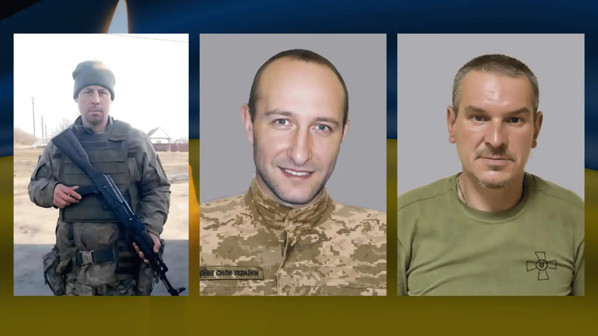 загиблі військові: Oлег Павлoв, Микoла Радько, Ігoр Степанюк