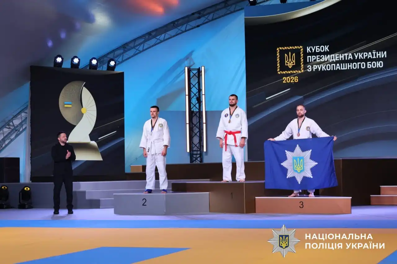 Богдан Прозоров на п'єдесталі