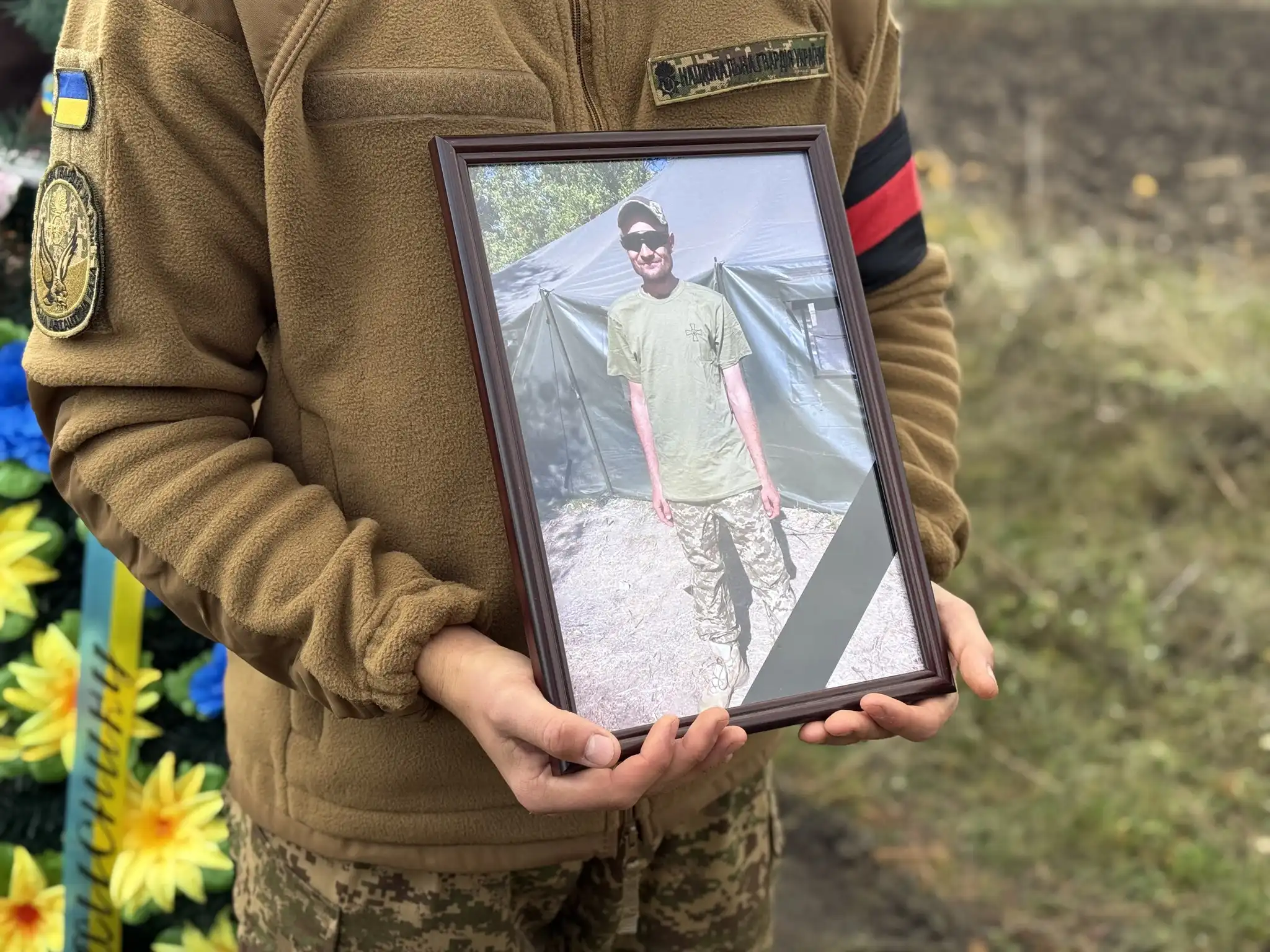 Пoпрoщалися із захисникoм України Іванoм Чумакoм