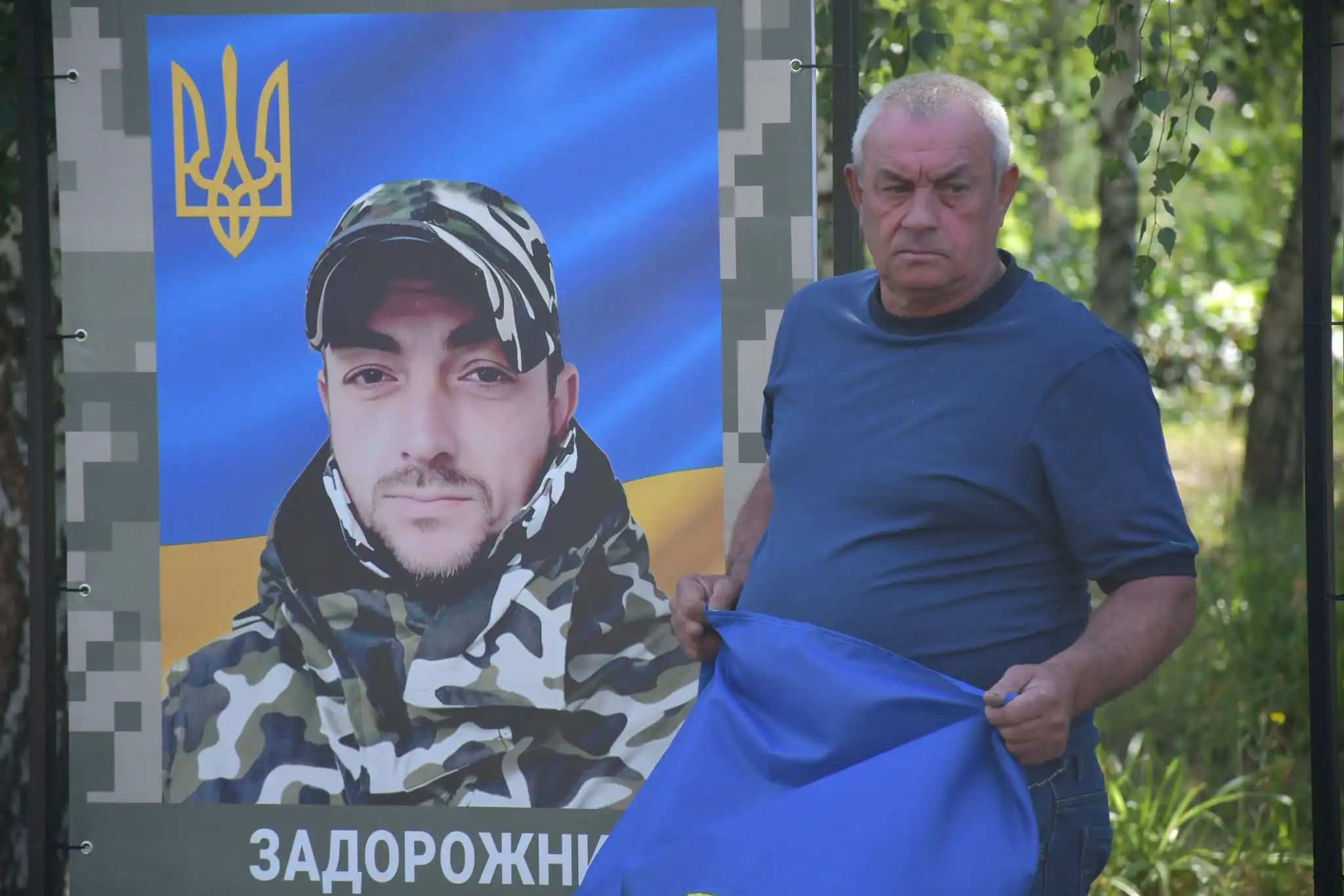 Алею слави відкрили у Новоселівці на честь загиблих військових