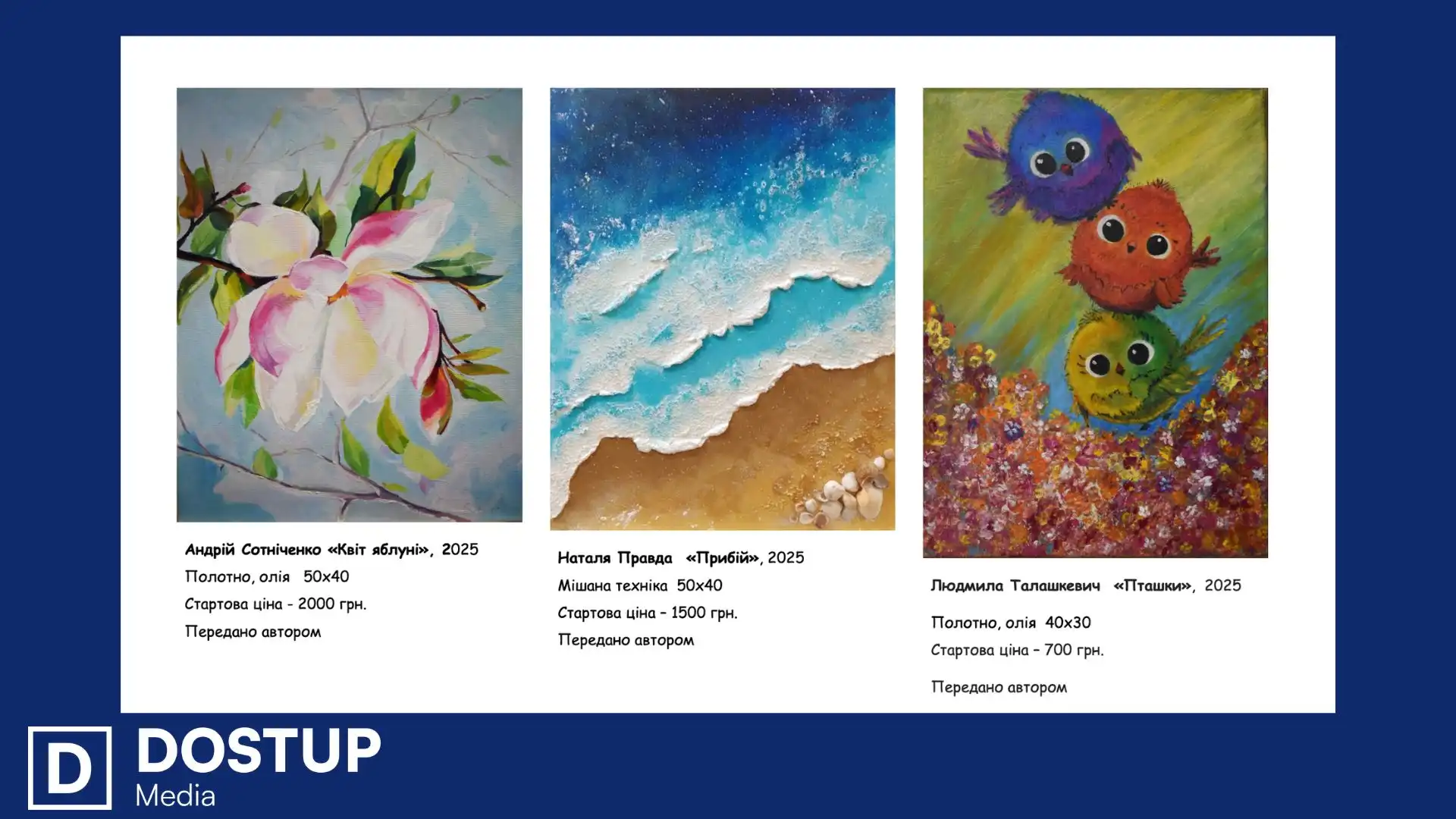 Від 100 гривень до 80 тисяч: які лоти представлять на Великодньому благодійному аукціоні в Кропивницькому