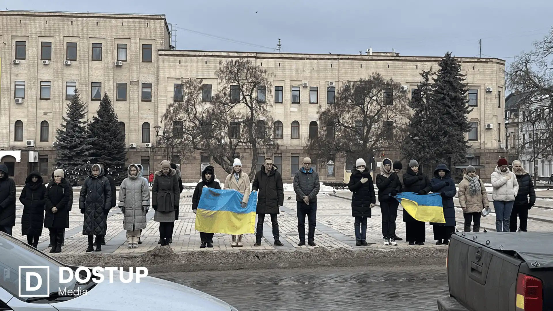 Траурний кортеж у Кропивницькому