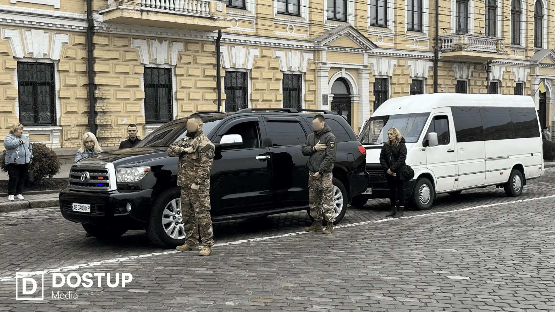 Похоронний кортеж у Кропивницькому