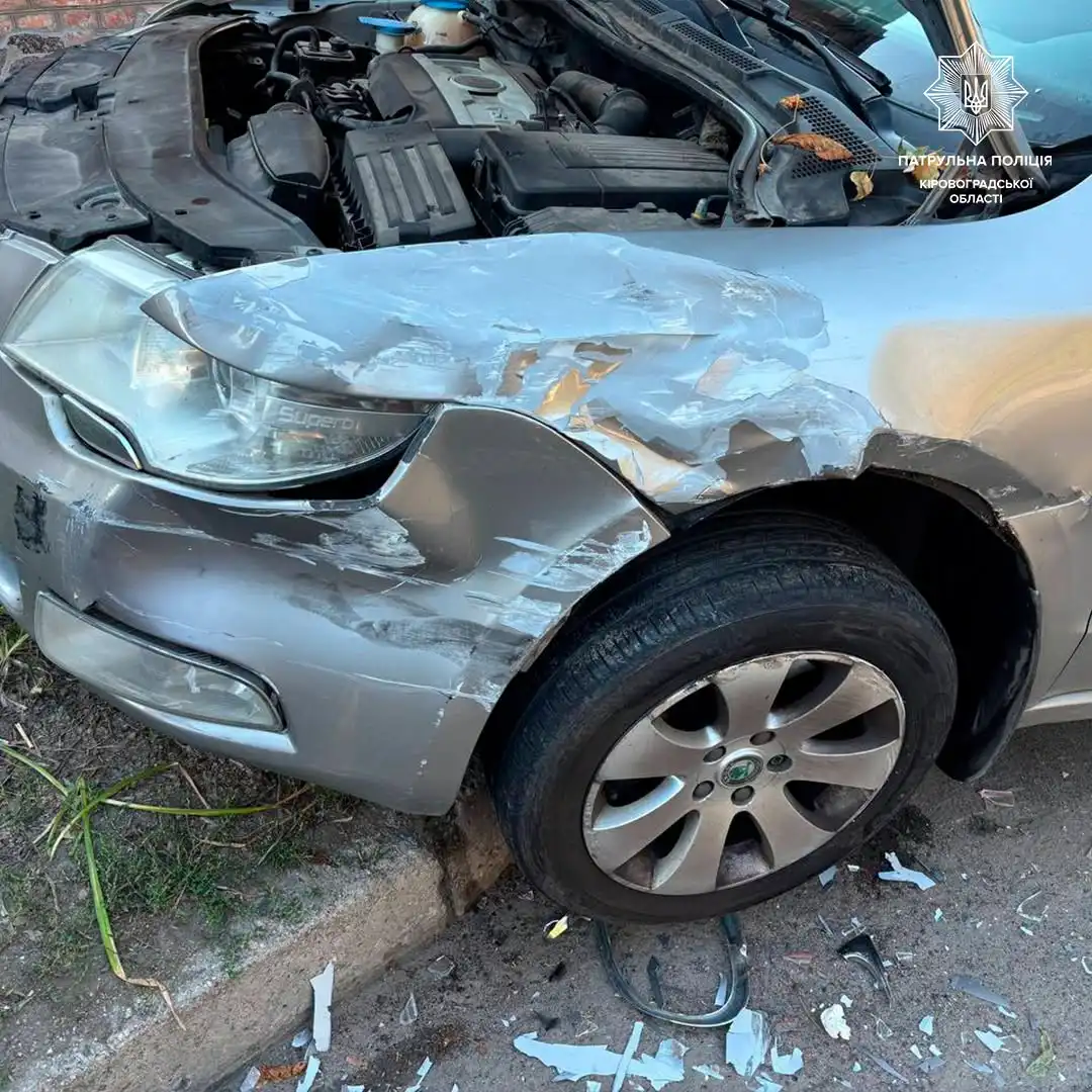 На вулиці Олександрійська у Кропивницькому 4 вересня сталася ДТП