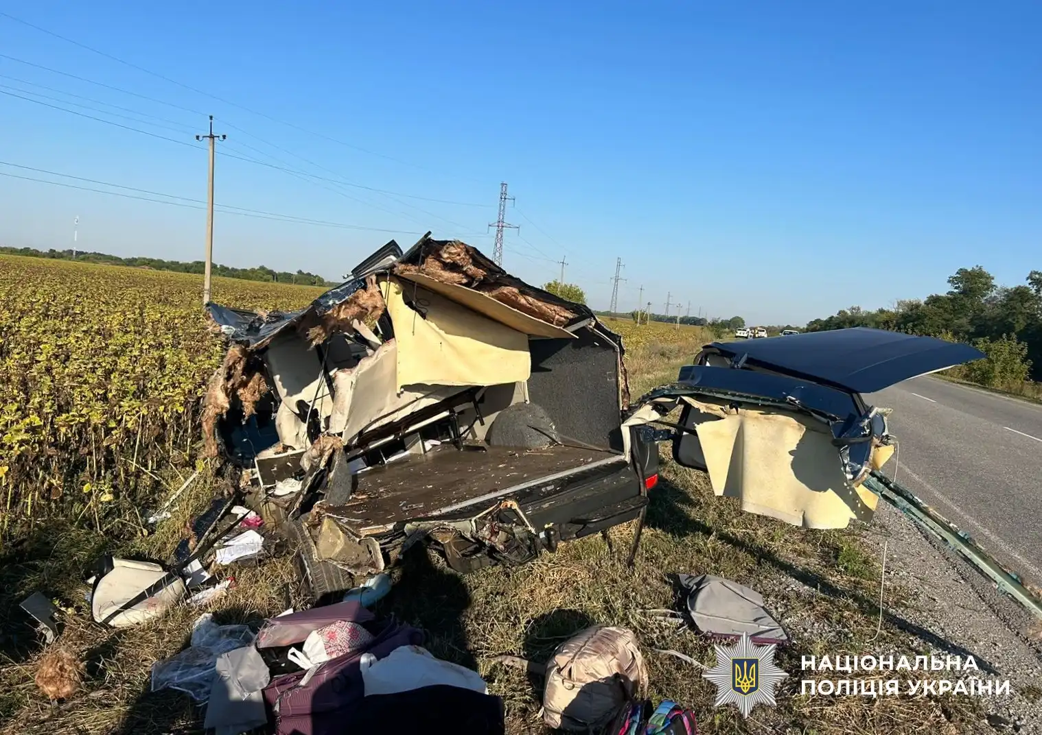 п'ятеро дорослих і одна дитина загинули у ДТП в Кіровоградській області